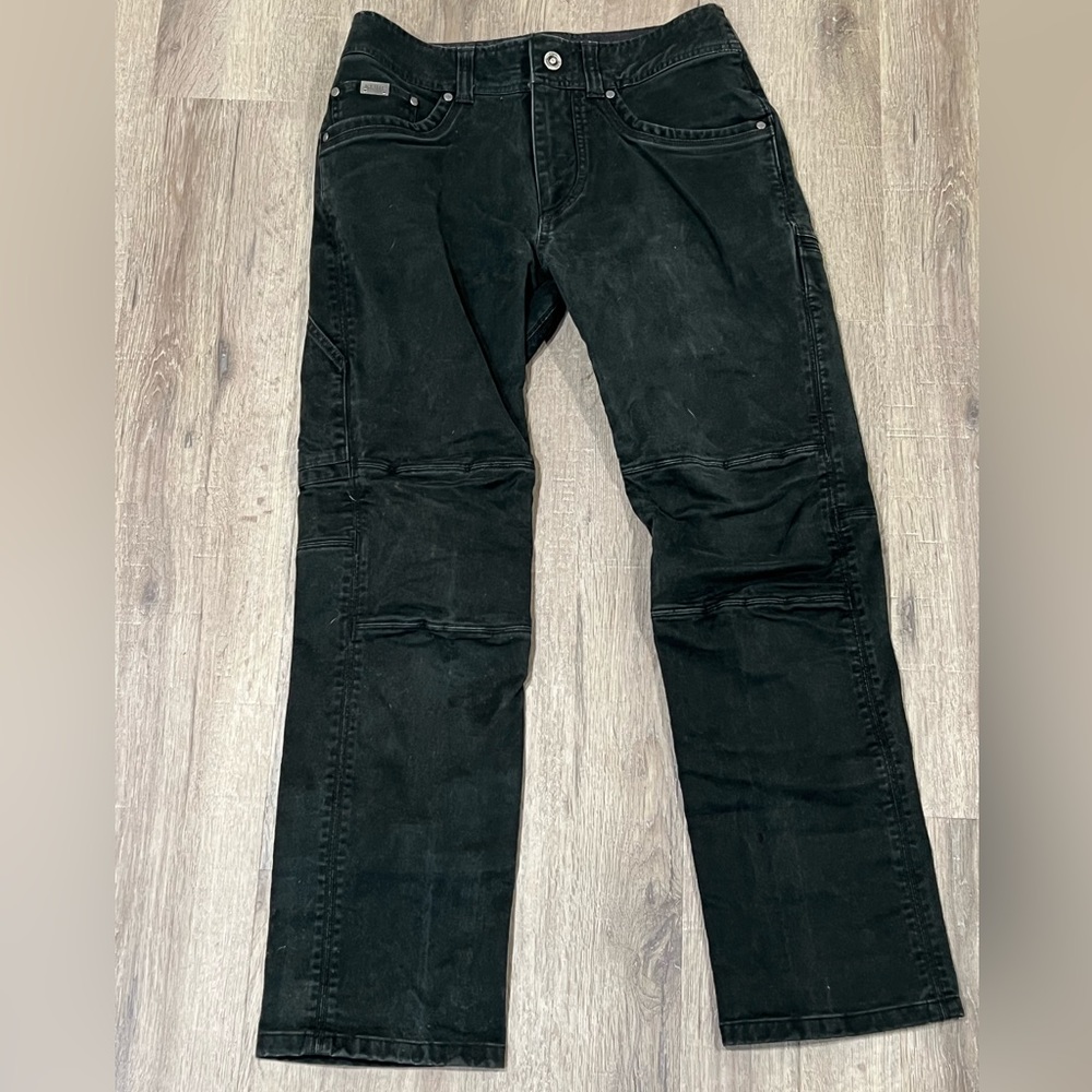 Men’s KUHL 30W 30L Black Rebel Jeans Hiking Tactical Outdoors